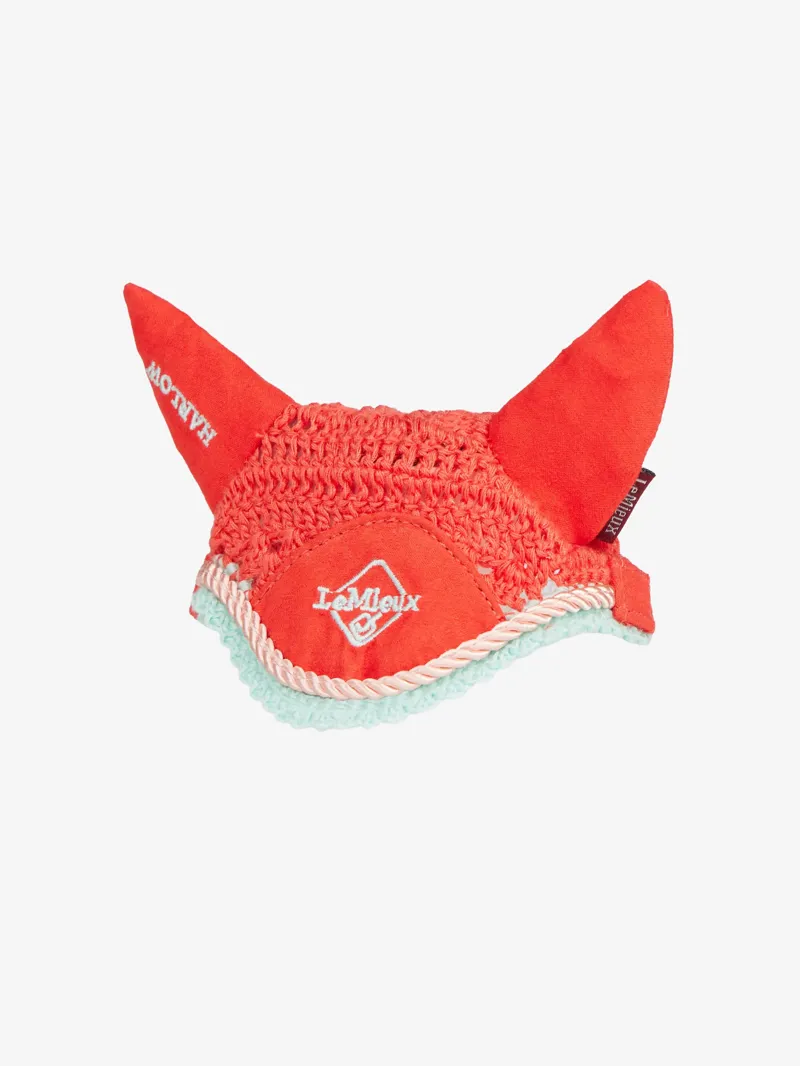 LeMieux Harlow Toy Pony Fly Hood Coral Crush
