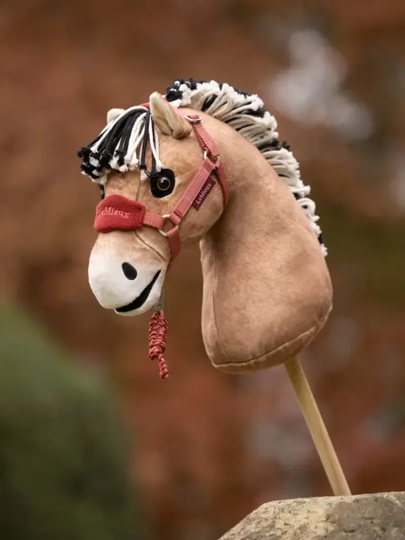  LeMieux Hobby Horse Vogue Headcollar and Leadrope in Spiced Earth-1
