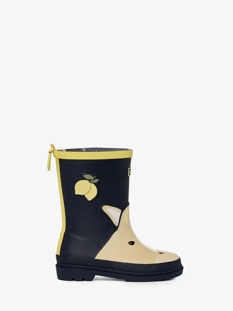 LeMieux Splash Welly Lemon-2