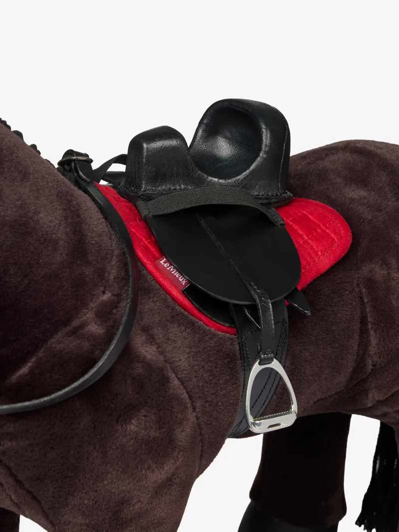 LeMieux Toy Rider Steady Saddle Black-2
