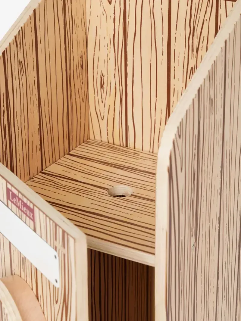 LeMieux Hobby Horse Wooden Stable -5