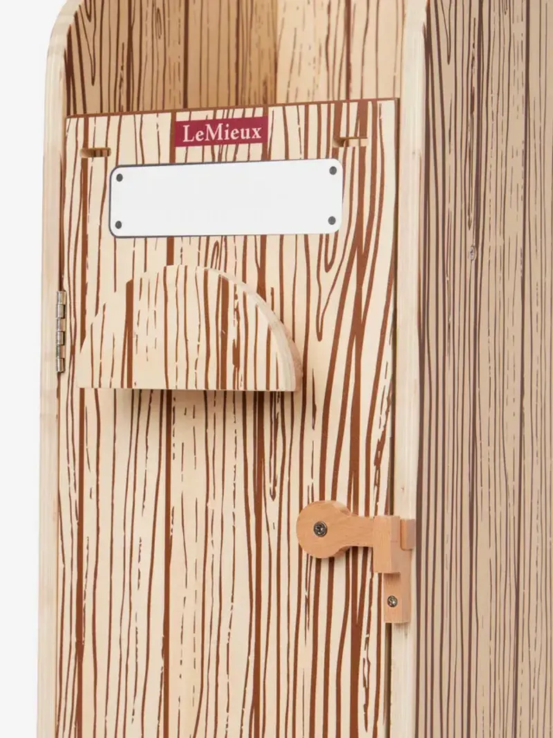 LeMieux Hobby Horse Wooden Stable -4