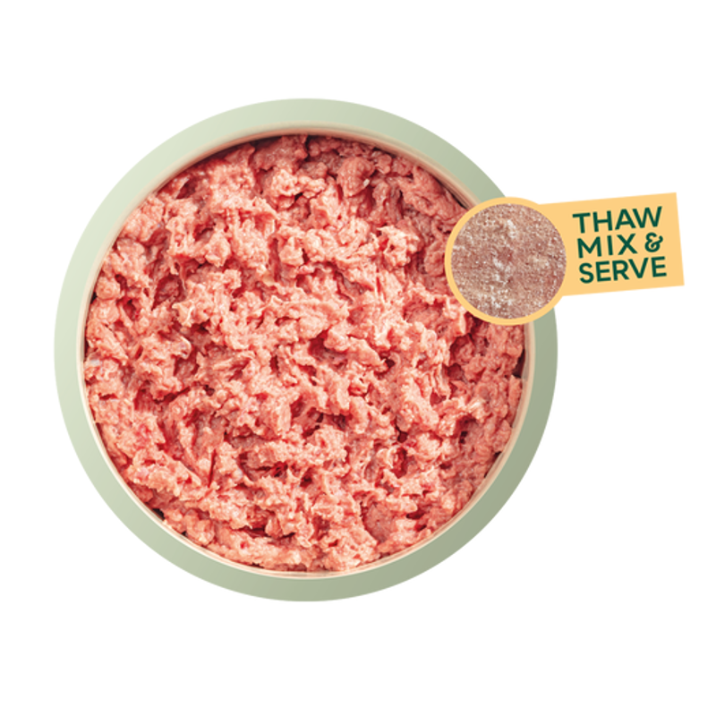  Natures Menu Raw Frozen 100% Lamb and Chicken Block 400g-2
