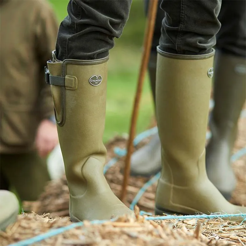 Le Chameau Men's Vierzonord Wellington Boots Green-2
