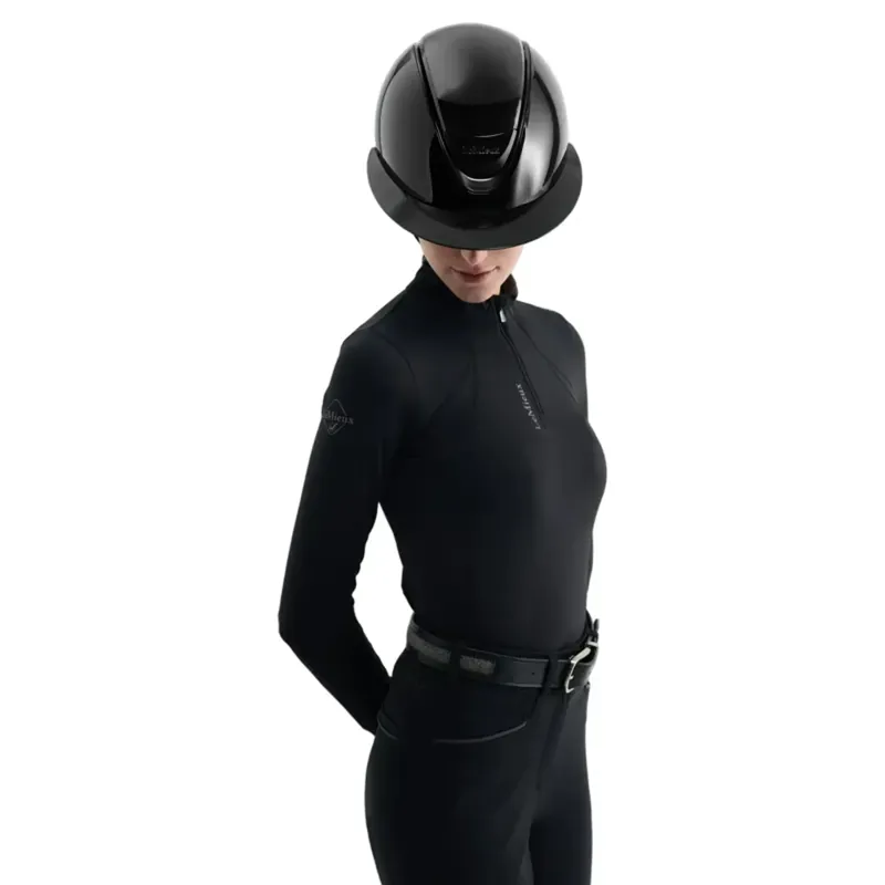 LeMieux Verv Competition Helmet Small Gloss Black-2