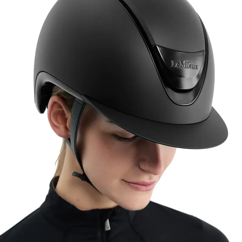 LeMieux Verv Competition Helmet Small Matte Black-2
