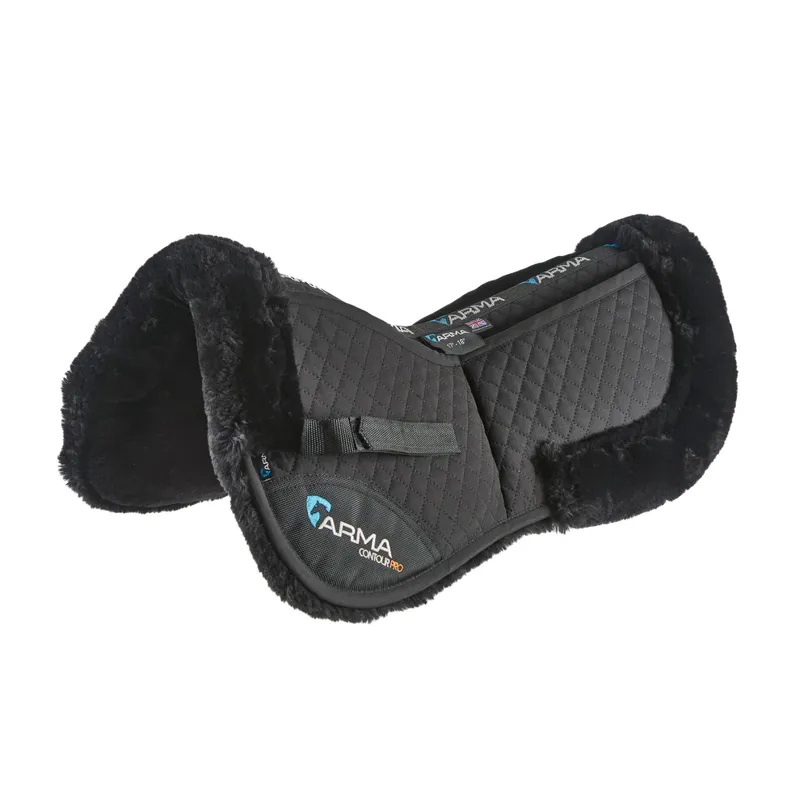 ARMA Corrective Lined Half Pad in Black