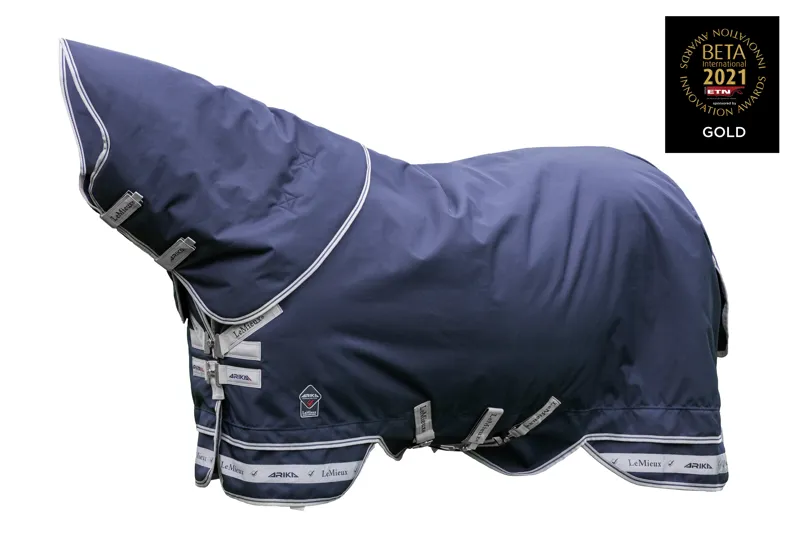 LeMieux ARIKA STORM-TEK 200G Medium Weight Rug in Navy-1