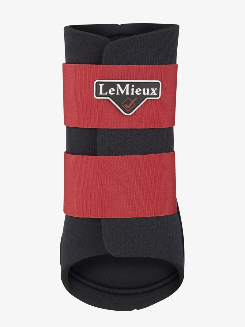 LeMieux Grafter Brushing Boot Chilli-2