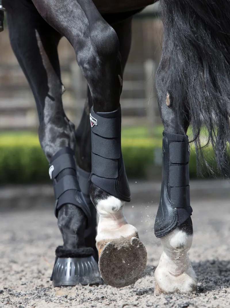 LeMieux Grafter Brushing Boot in Black-1