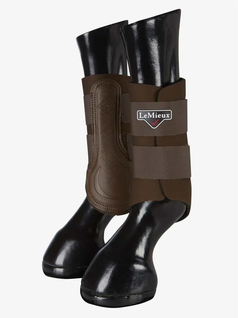 LeMieux Grafter Brushing Boot in Brown