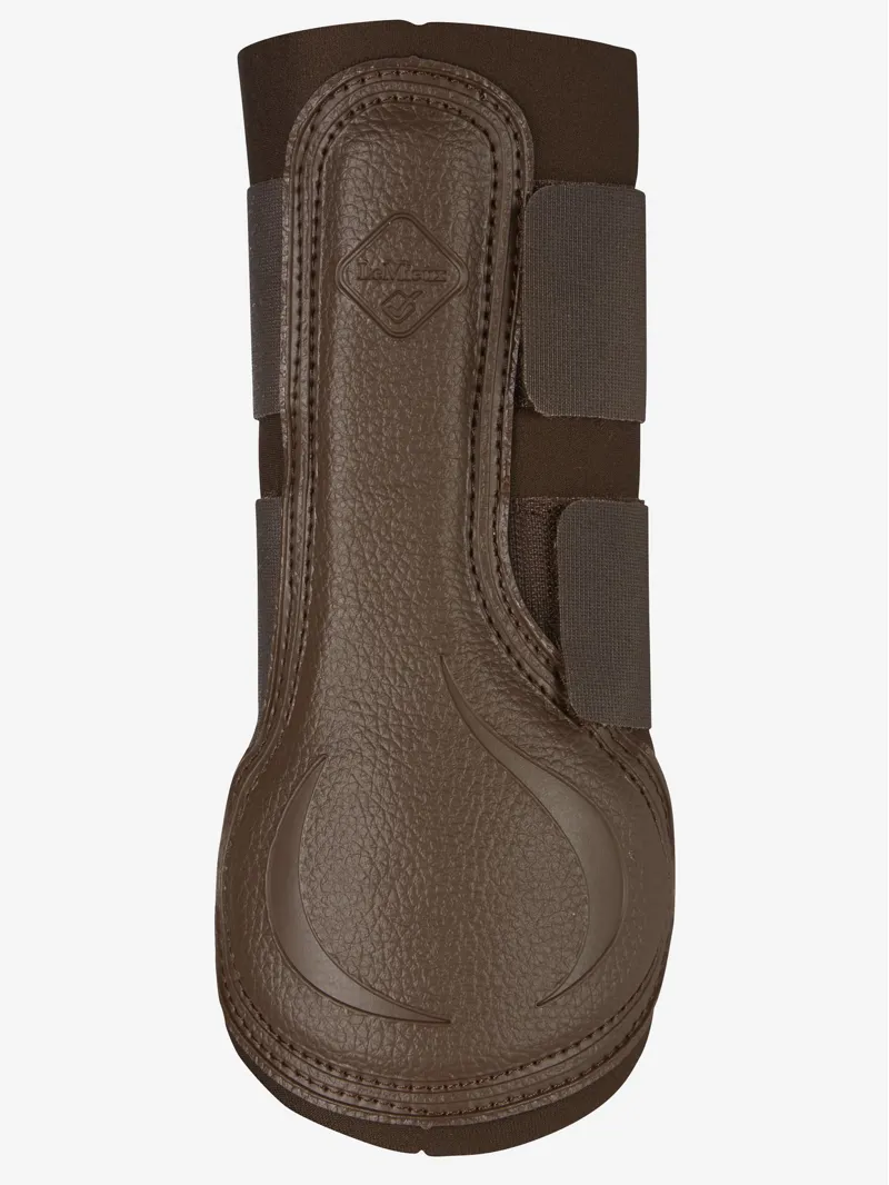 LeMieux Grafter Brushing Boot in Brown-4