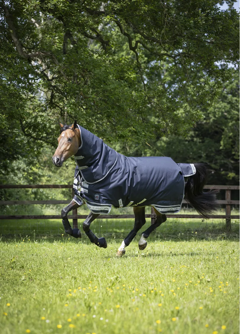 LeMieux ARIKA STORM-TEK 200G Medium Weight Rug in Navy-4