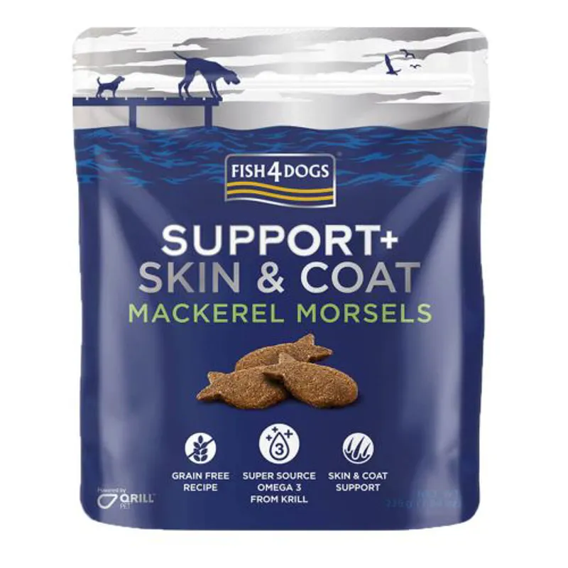 Fish4Dogs Support Plus Skin and Coat Mackerel 225g