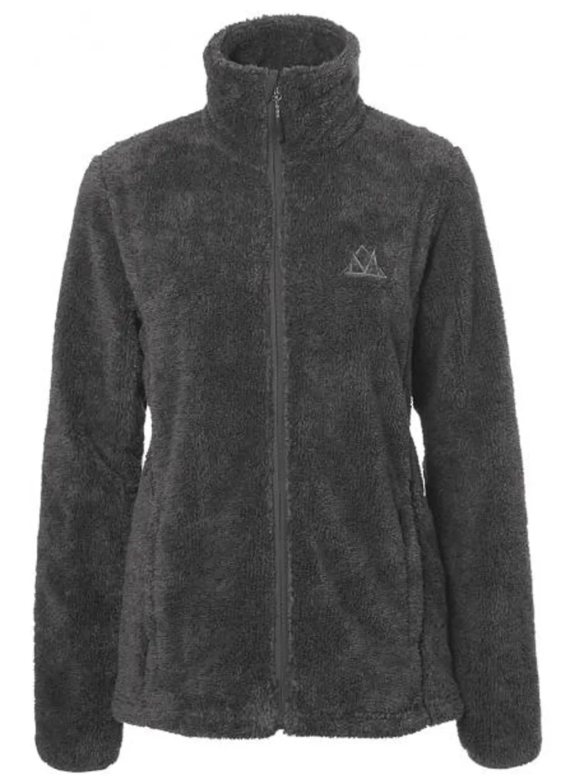 Mountain Horse Fuzzy Fleece Jacket in Grey