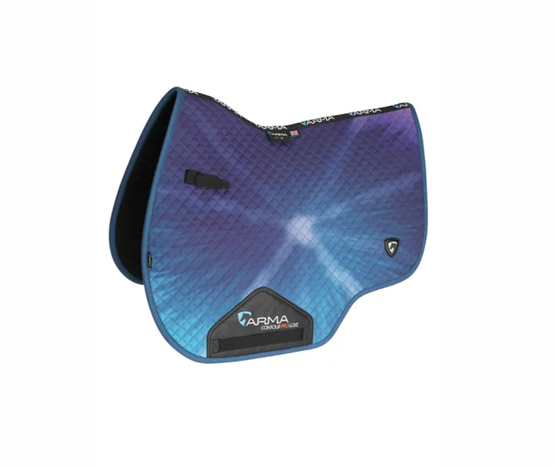 Arma Tie Dye Saddlecloth Navy