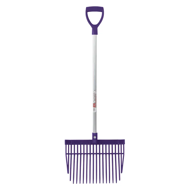  Red Gorilla Small D Handle Bedding Fork Purple