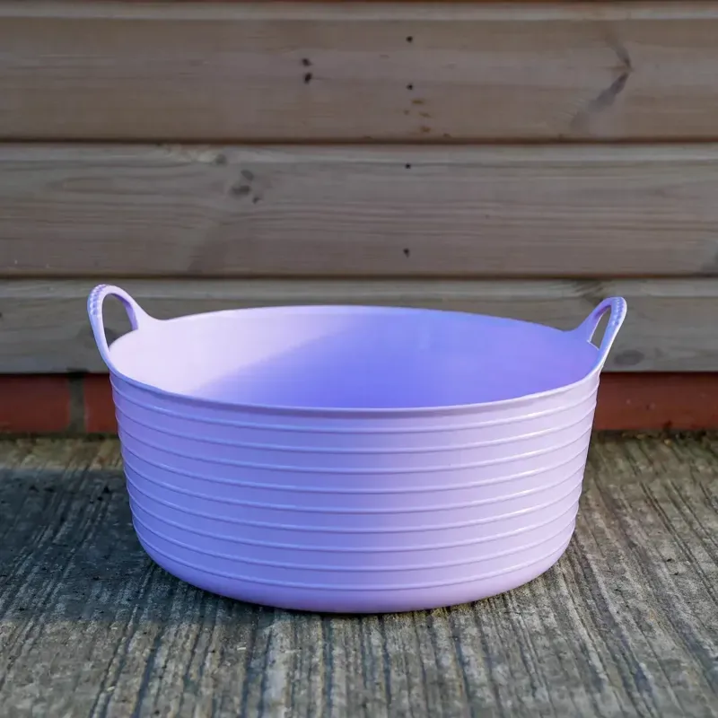 Small Shallow Gorilla Tub 15L Soft Purple -2