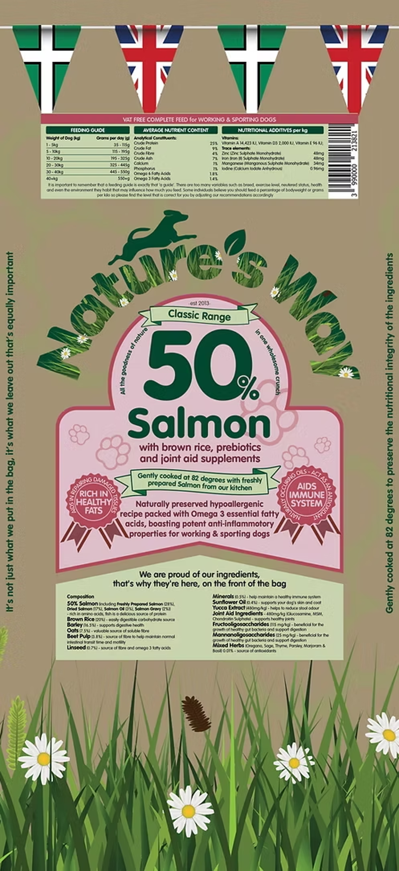 Nature's Way Hypoallergenic Classic 50% Salmon 2kg