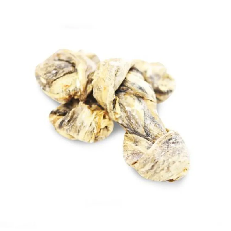Fish4Dogs Sea Jerky Fish Knot Chew-1