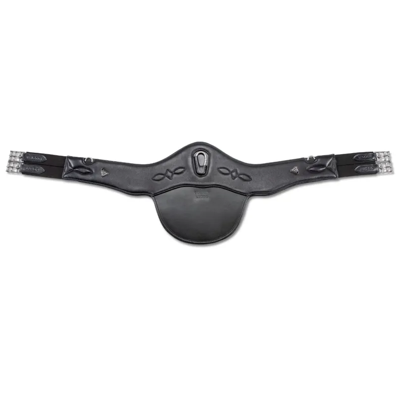 Velociti Lusso Stud Girth BLACK