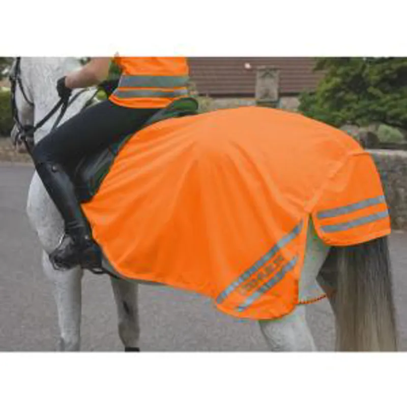 EQUIFLECTOR Waterproof Exercise Sheet Bright Orange 