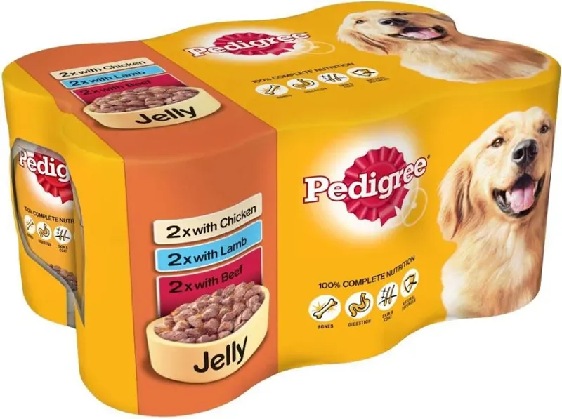 Pedigree Meaty Meals in Jelly 6pk