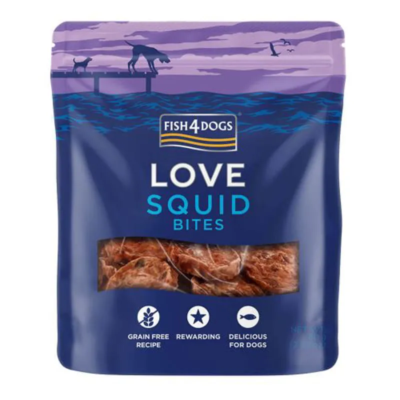  Fish4Dogs Squid Bites 80g
