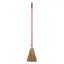  Red Gorilla Standard Corn Broom with 1.2m Handle Pink