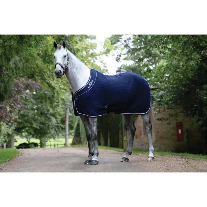 Weatherbeeta Thermocell Cooler Rug Standard Neck in Navy/White - Sale