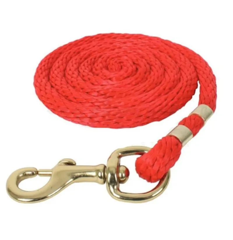 Shires 1.8 Metre Topaz Lead Rope in Red