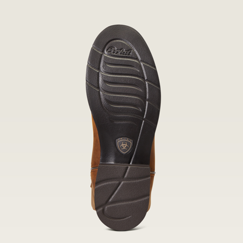 Ariat Womens Delilah Round Toe Waterproof Western Boot Distressed Brown-4