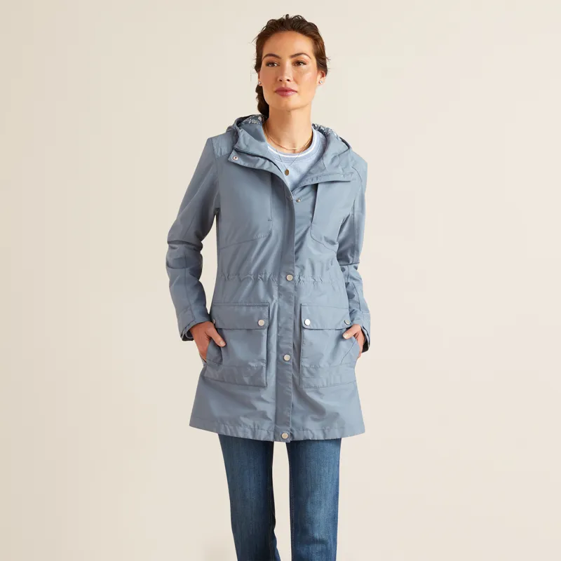 Ariat Womens Artherton Waterproof Jacket Bluefin-4
